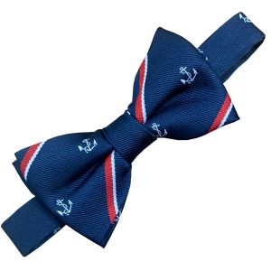 Royal Navy (with Anchor) (RN-Anchor) Regimental (Ready Tied) Bow Tie