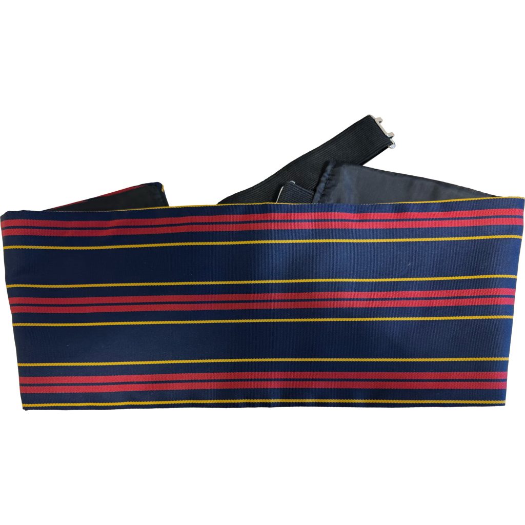 Royal Logistics Corps (RLC) Regimental Cummerbund - Wrexham Club Ties