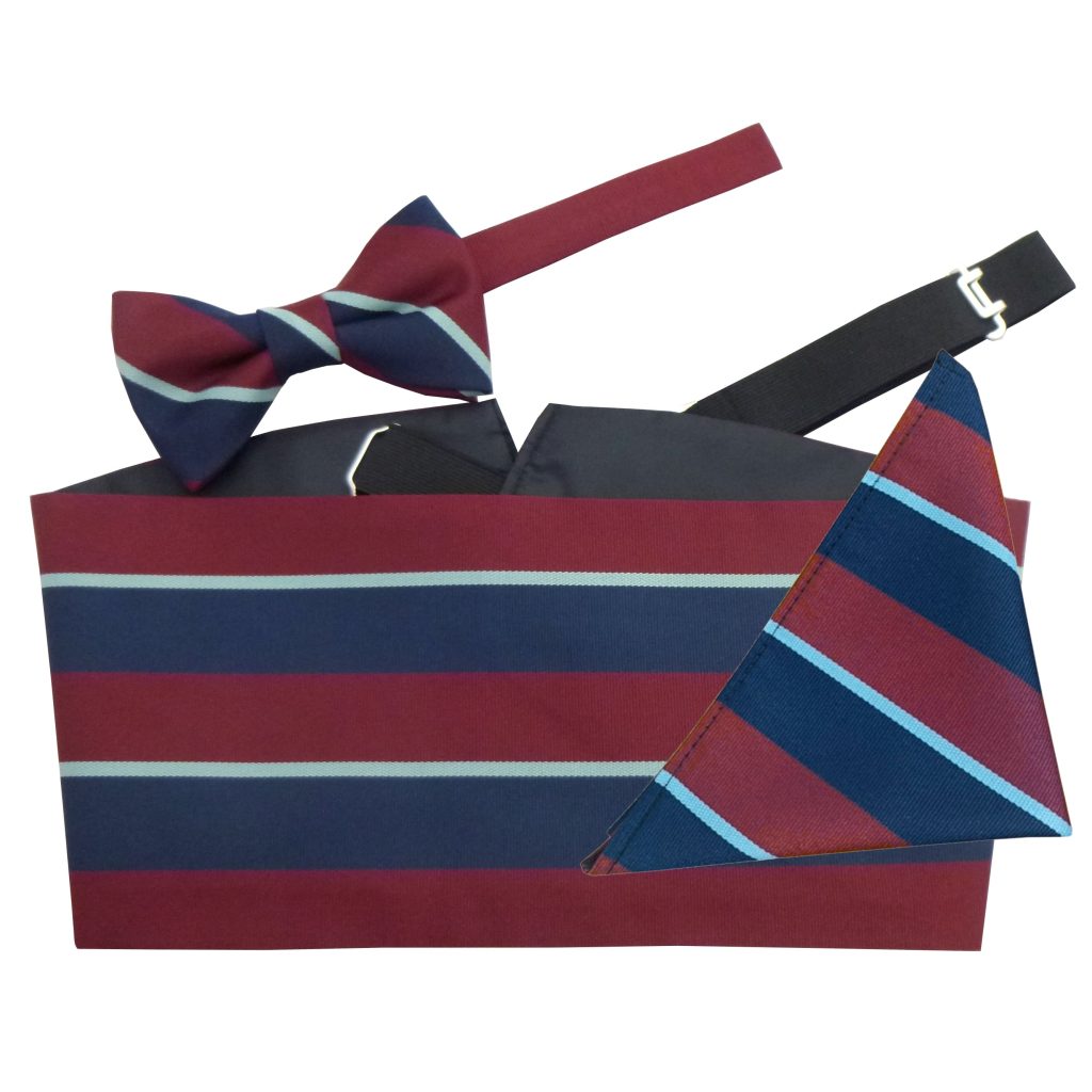 Roll Air Force (RAF) Regimental Cummerbund Set