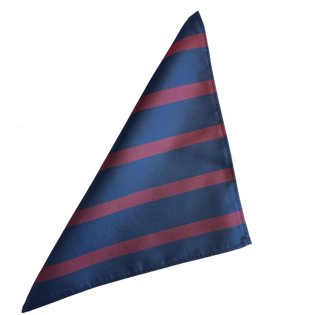 Kings Regiment LIverpool (KRL) Regimental 8 inch Hanky Pocket Square