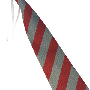 Red and Grey Block Infant School Elastic Tie (Copy)
