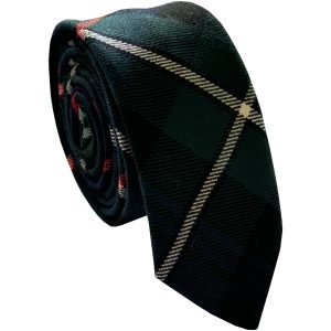 MacKenzie Tartan Skinny Tie