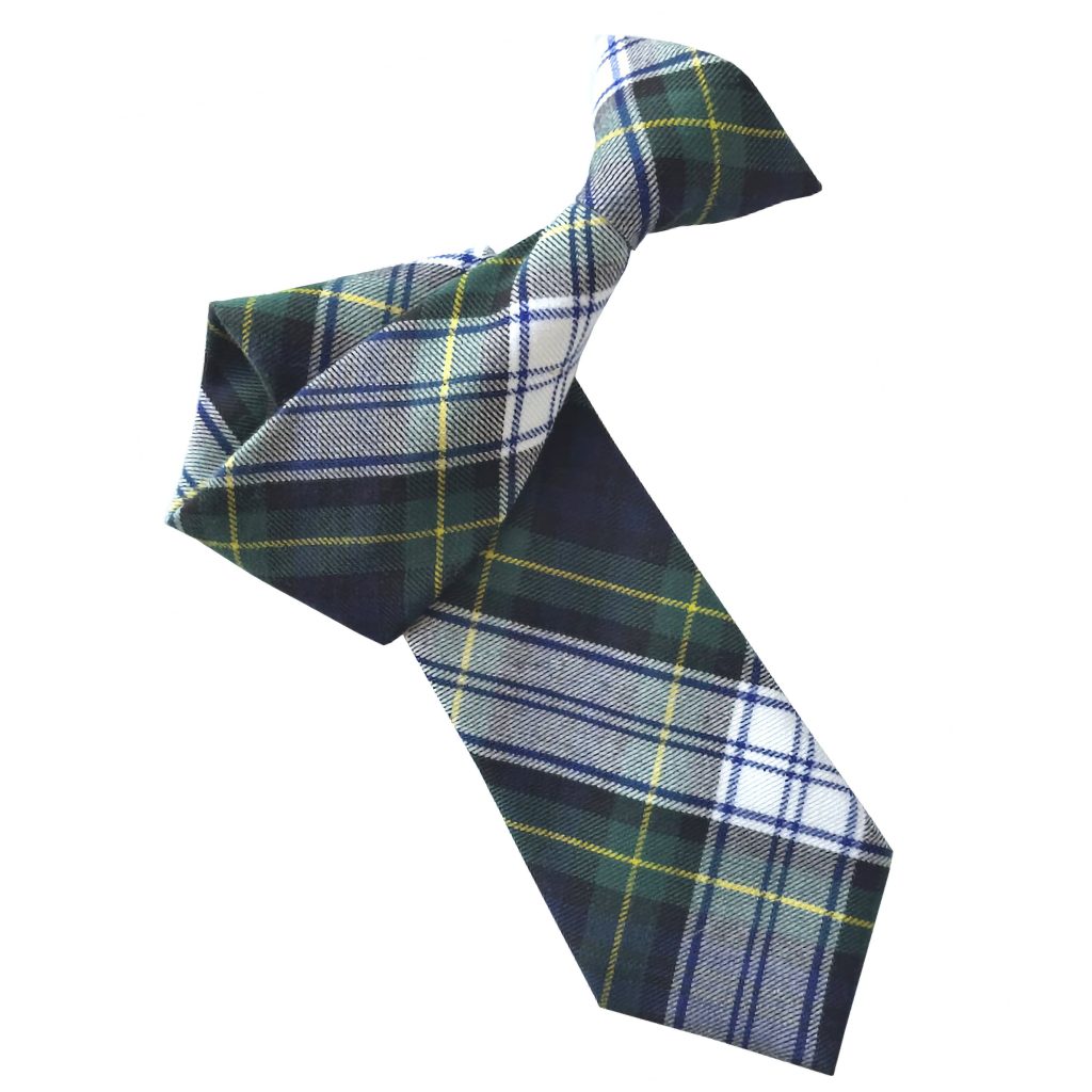 Dress Gordon Tartan Clip On Tie