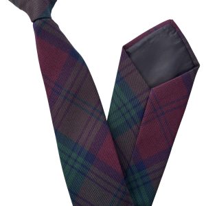 Lindsay Tartan Clip On Tie