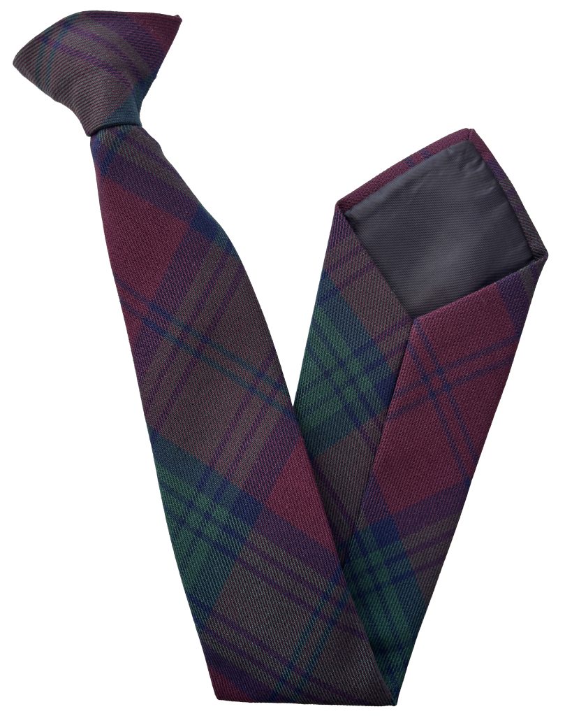 Lindsay Tartan Clip On Tie