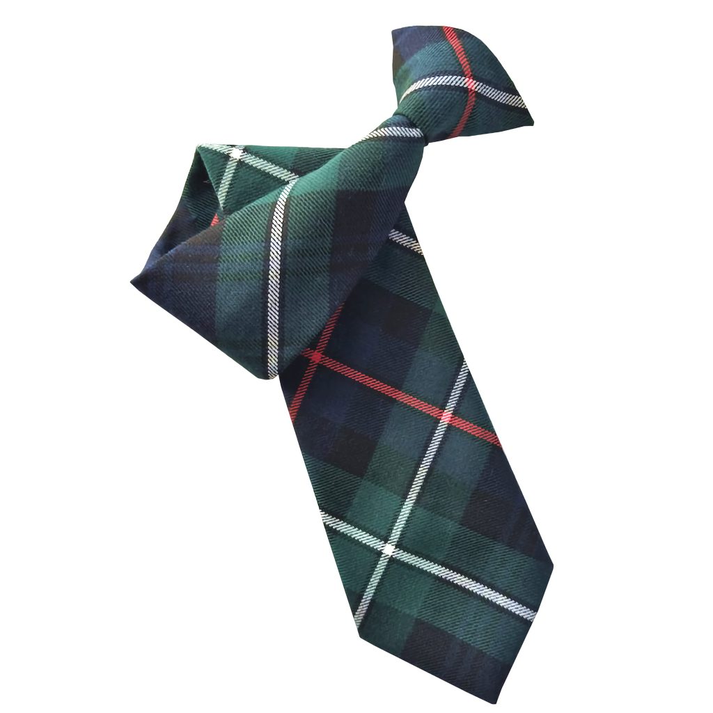 MacKenzie Tartan Clip On Tie