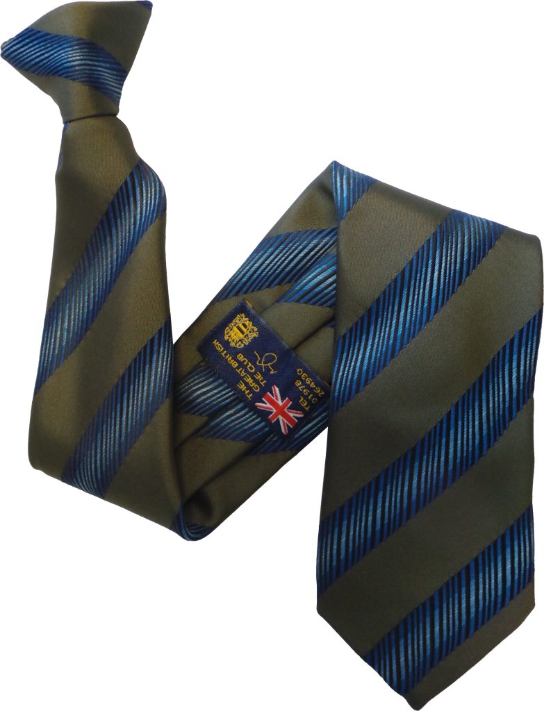 Grey Tiger Stripe Clip On Tie (Copy)