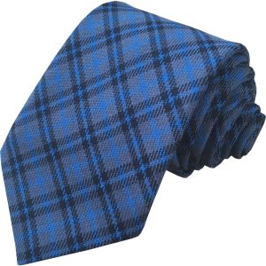 Bedford Blue Tartan Tie