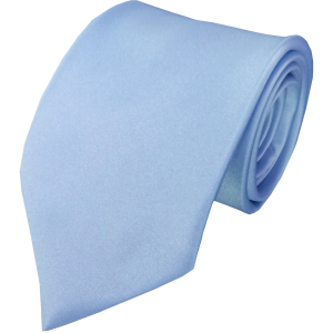Satin Baby Blue Italian Satin Wedding Tie