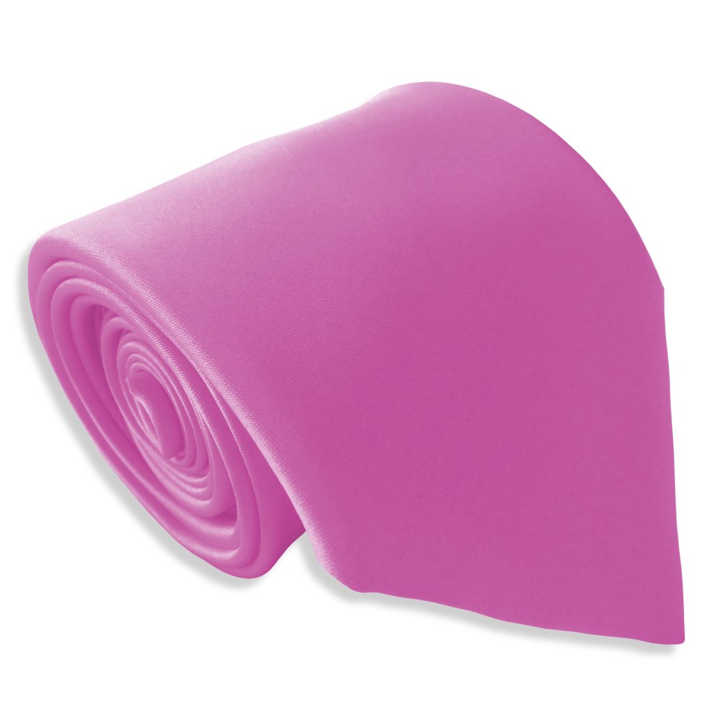Satin Cerise Italian Satin Wedding Tie