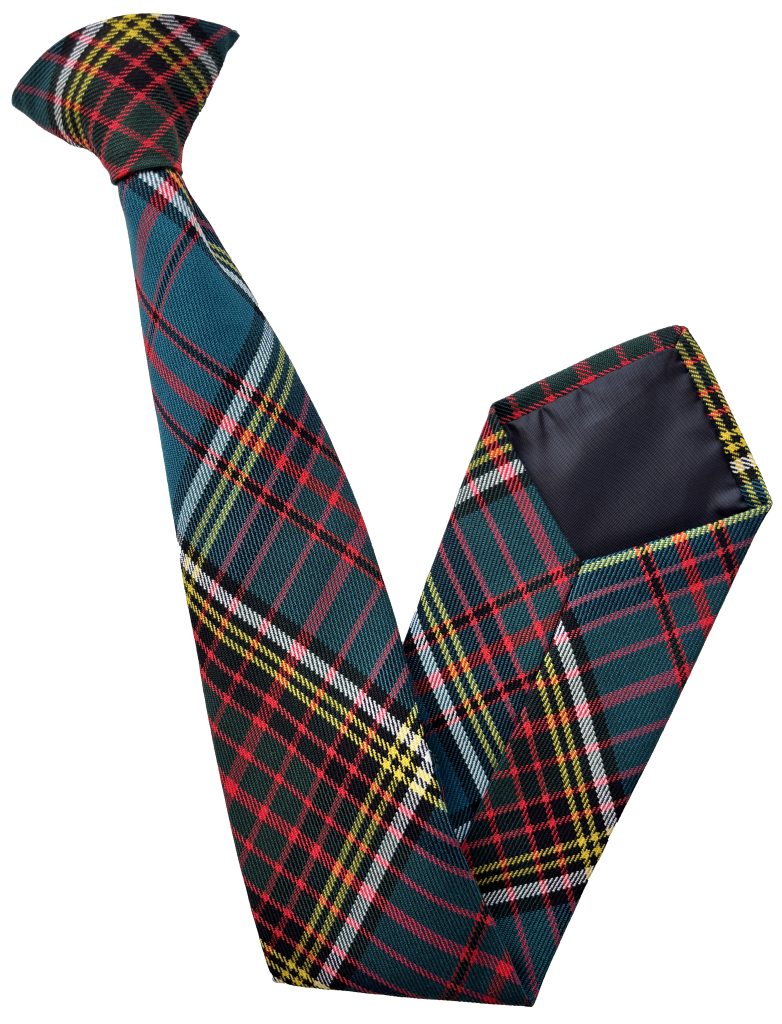 Anderson Tartan Clip On Tie