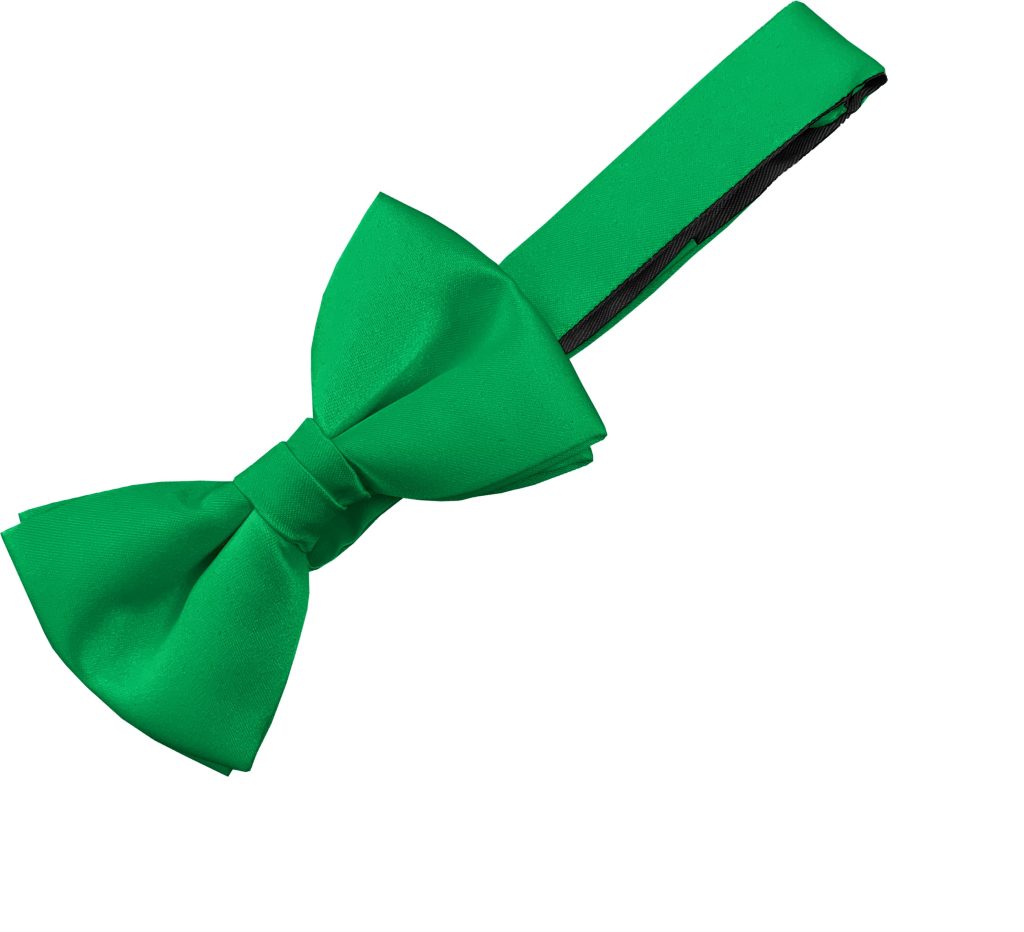 Satin Emerald Green Bow Tie