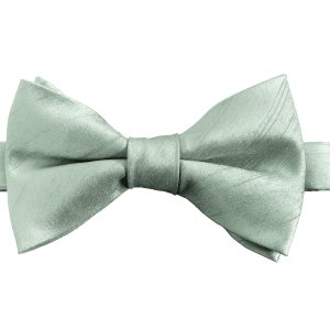 Sage Green Dupion (Ready Tied) Bow Tie
