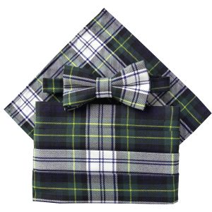Dress Gordon Tartan Cummerbund and Bow Tie Set