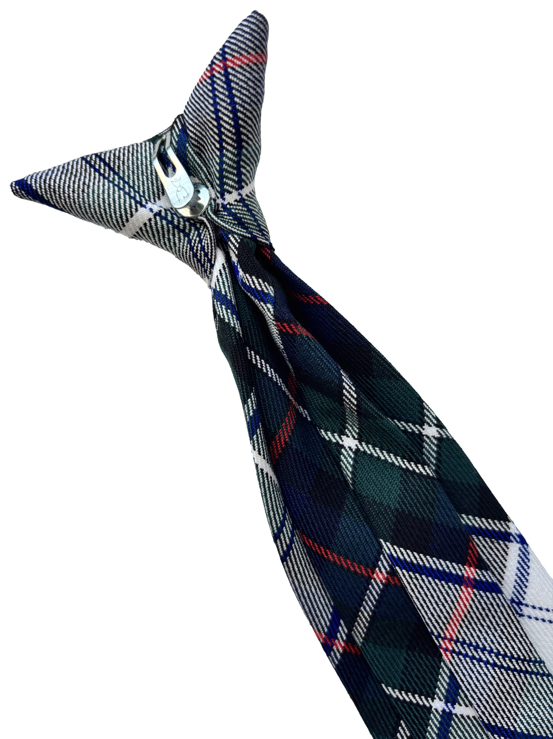 Dress MacKenzie Tartan Clip On Tie - Image 3