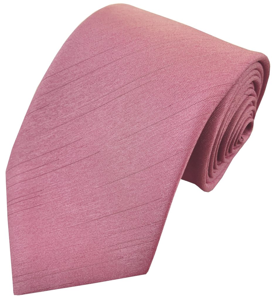 Dusty Pink Dupion Tie