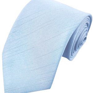 Sky Blue Dupion Tie