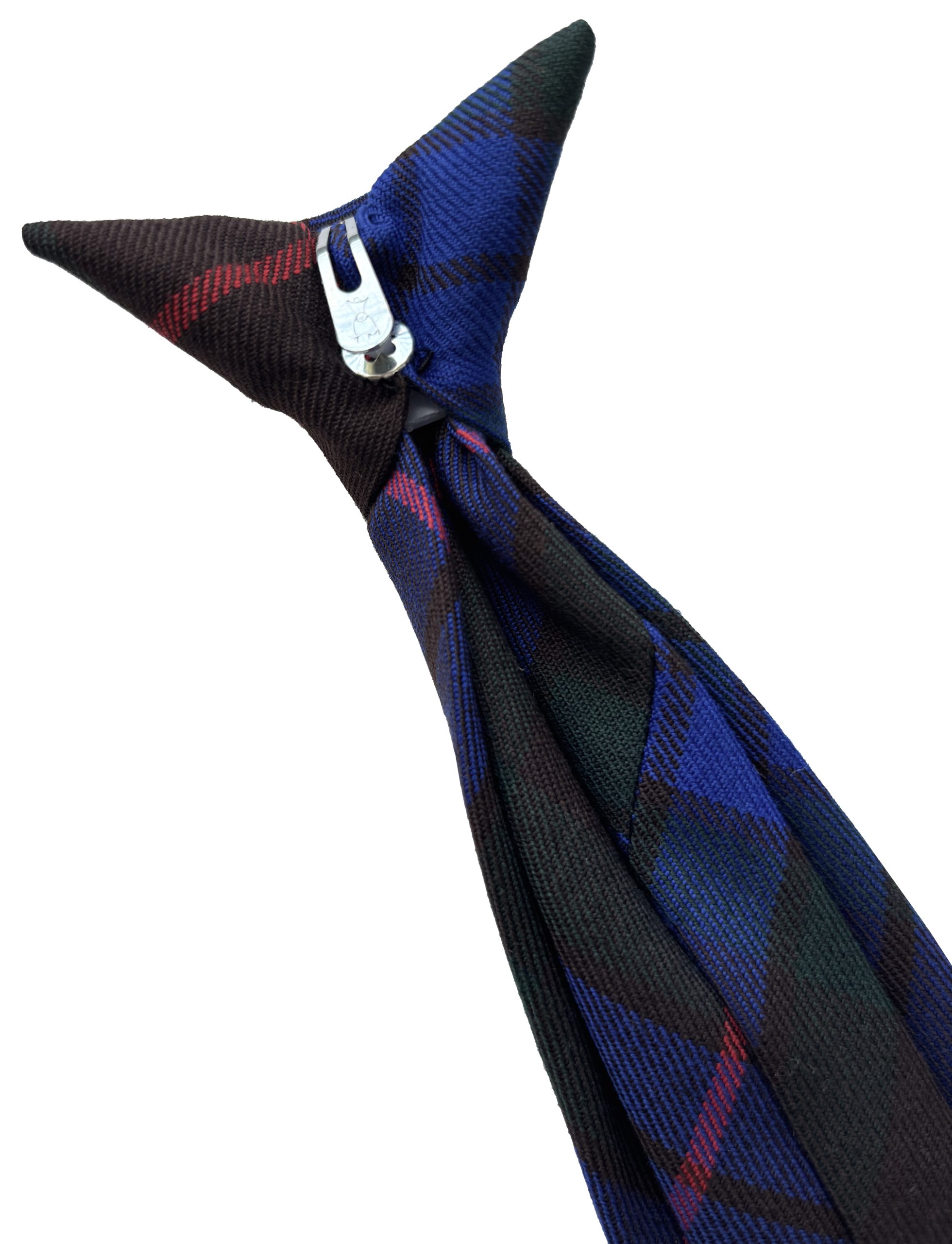 Fraser Tartan Clip On Tie - Image 4