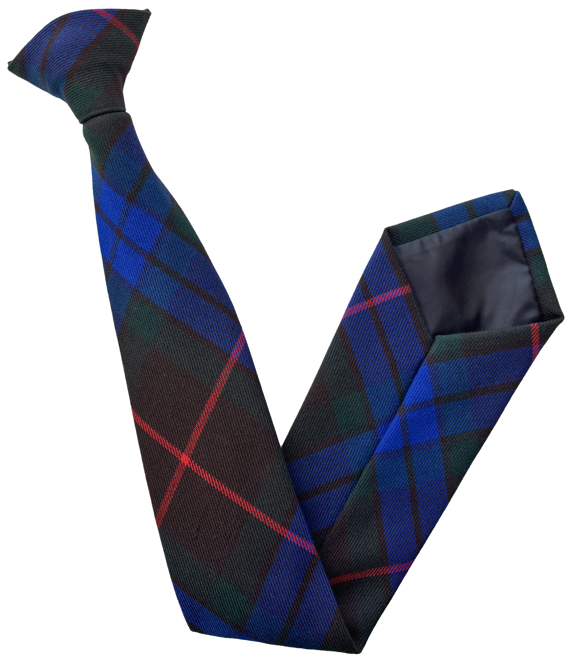 Fraser Tartan Clip On Tie