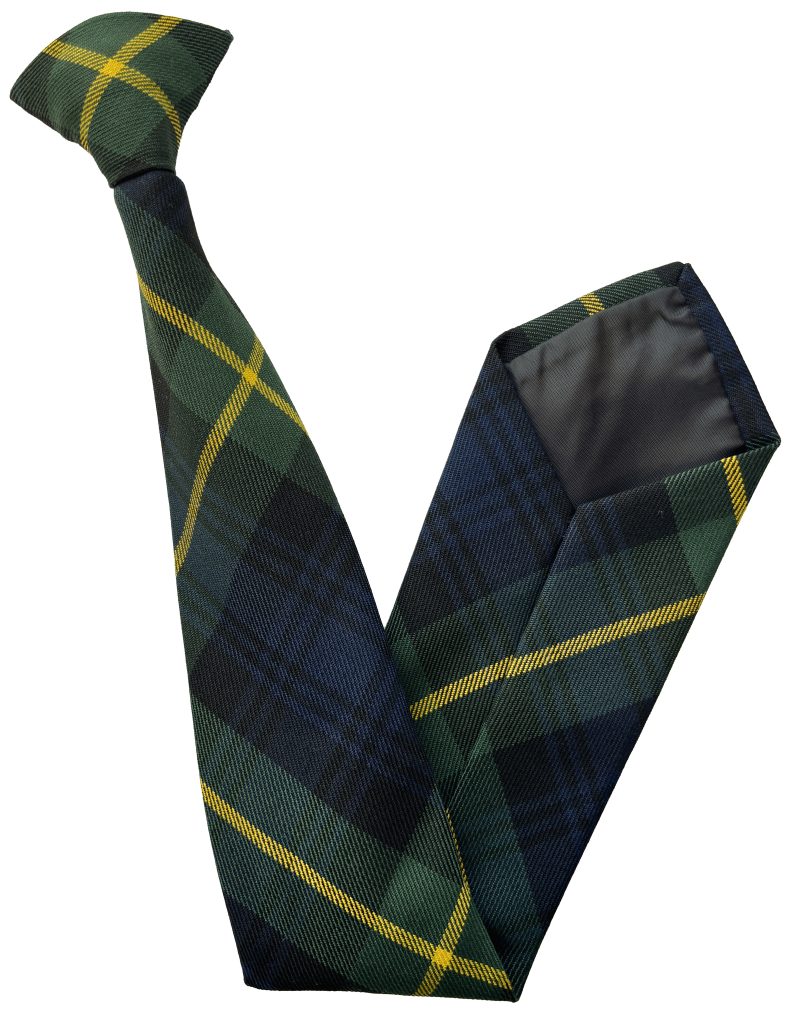Gordon Tartan Clip On Tie