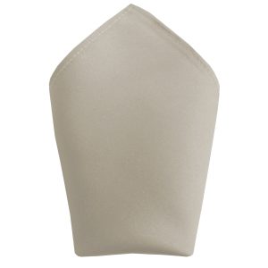 Satin Champagne Pocket Square