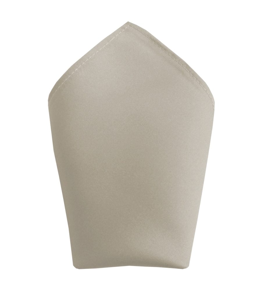 Satin Champagne Pocket Square