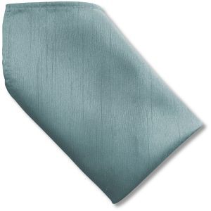 Sage Green Dupion 8 inch Hanky Pocket Square