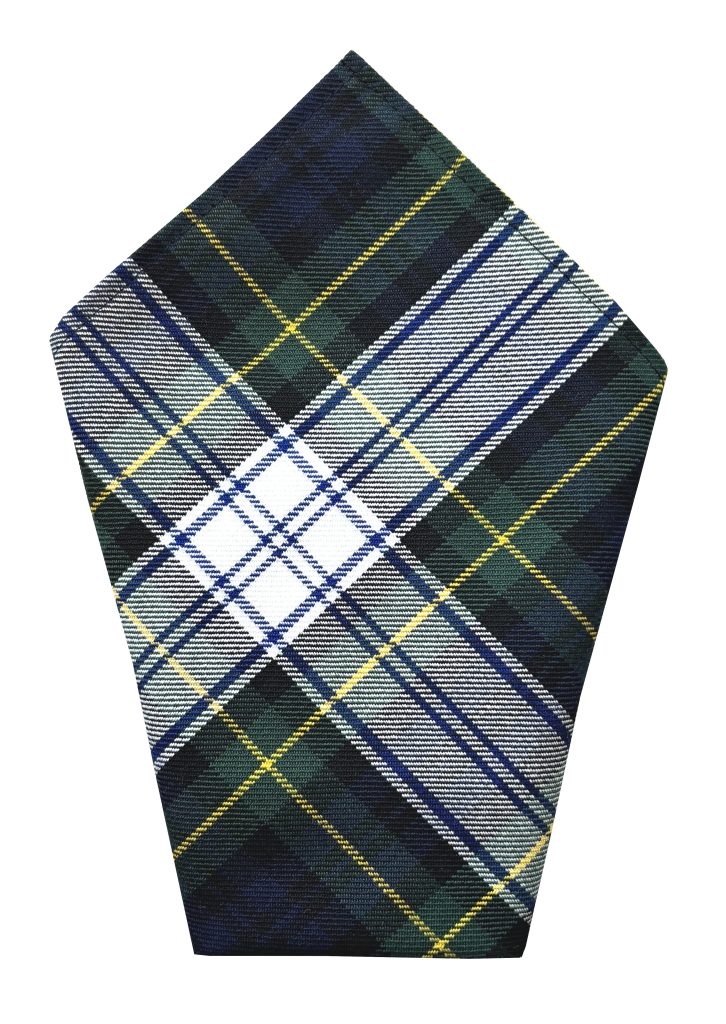 Dress Gordon Tartan 8 inch Hanky Pocket Square