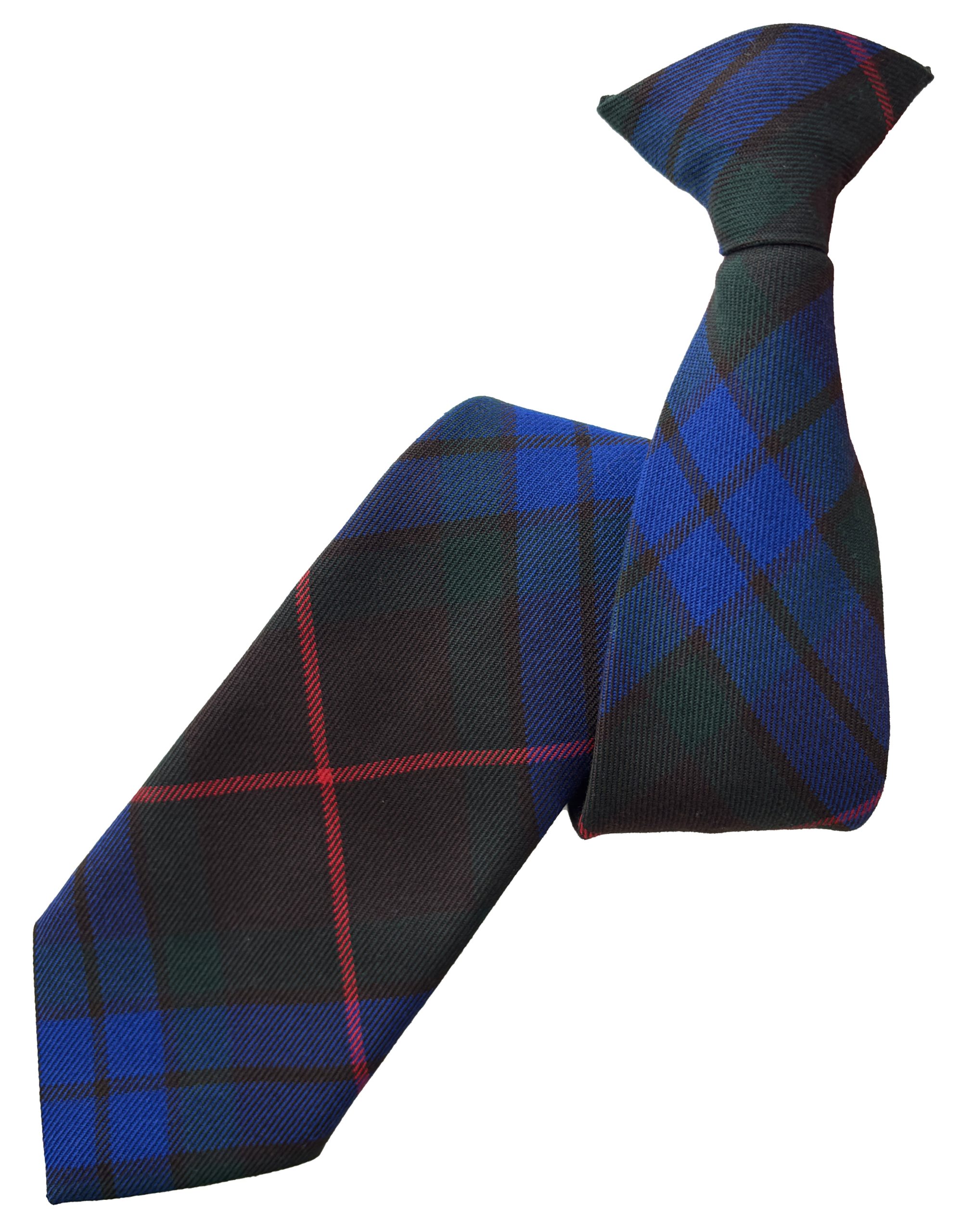 Fraser Tartan Clip On Tie - Image 3