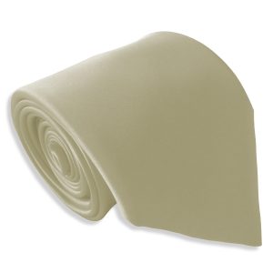 Satin Ivory Italian Satin Wedding Tie