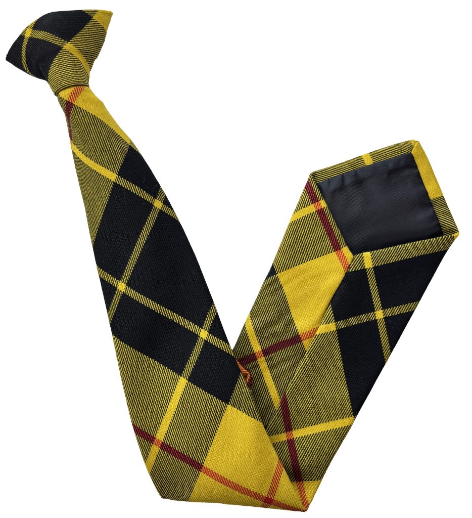 Macleod Tartan Clip On tie
