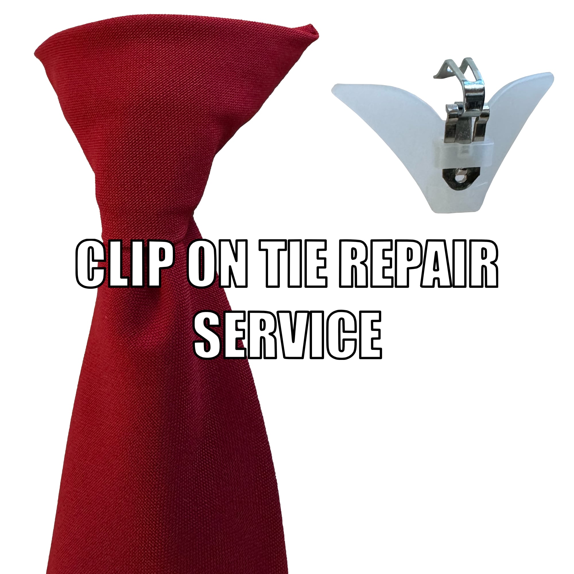 Clip On Tie Repair Service